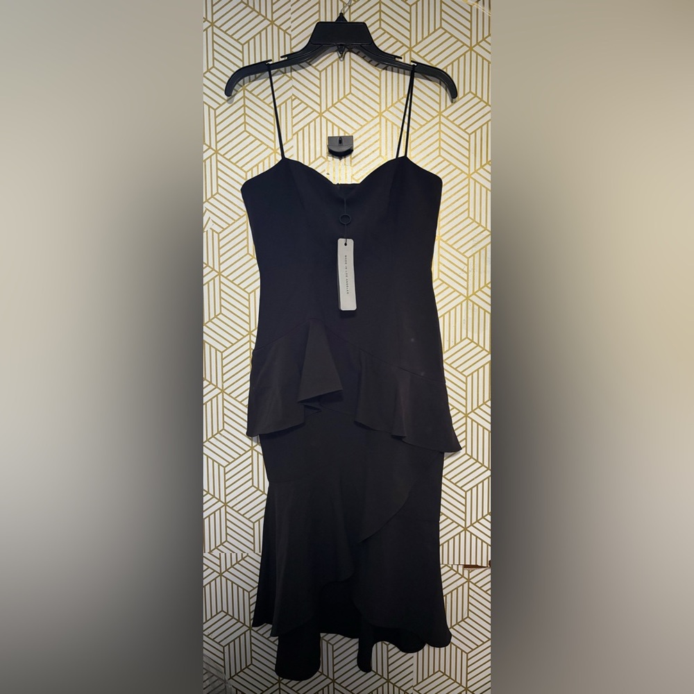 Black halo Black Dress size 4